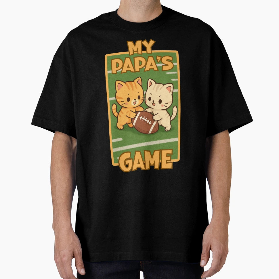 My Papas Game T-Shirt - Trendy Graphic for Adults - T-Shirt, Sweatshirt, Hoodie