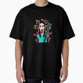 "Colorful Groove: A Guitar-Strumming Woman" by - Adult & Kids T-Shirts, Sweatshirts & Hoodies apparel design preview 1