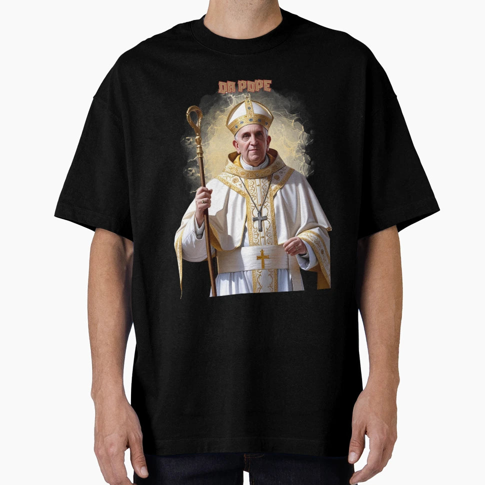 Funny Pope Holy Catholic Meme T-Shirt - Casual Everyday Wear Unisex - T-Shirt, Sweatshirt, Hoodie