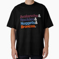Denver Sports Teams T-Shirt - Streetwear Style Men Women - T-Shirt, Sweatshirt, Hoodie