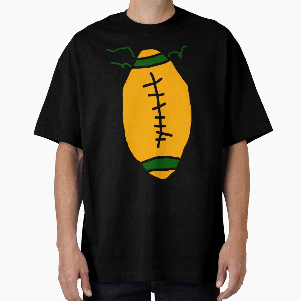 Halloween Football Fan Pumpkin T-Shirt - Unique Graphic for Adults - T-Shirt, Sweatshirt, Hoodie