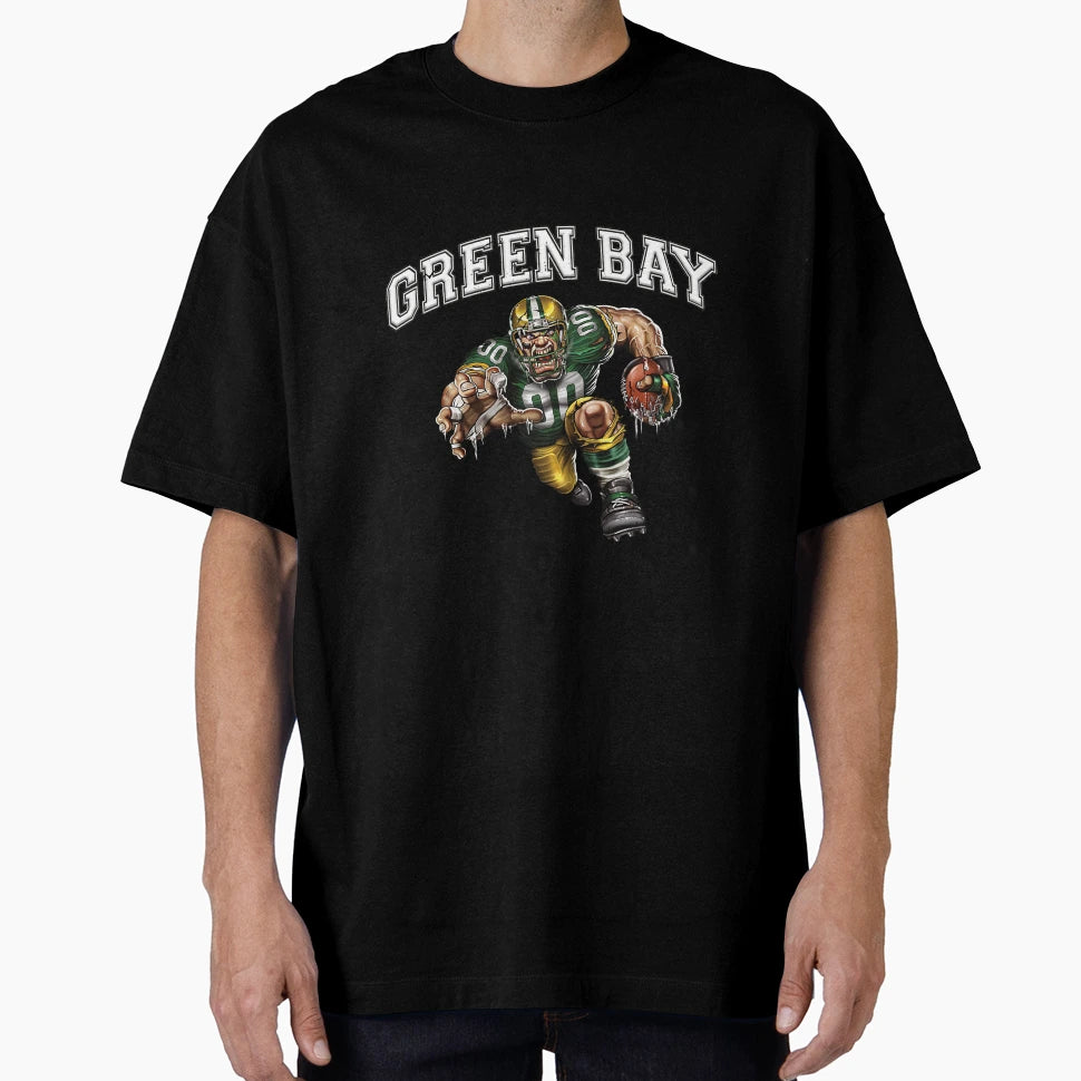 Green Bay Football T-Shirt - Minimalist Print for Adults - T-Shirt, Sweatshirt, Hoodie
