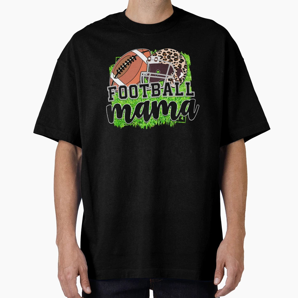 Football Mama T-Shirt - Minimalist Print Unisex - T-Shirt, Sweatshirt, Hoodie
