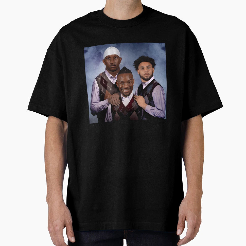 BR Michael Penix Jr Drake London T-Shirt - Custom Art Print Men Women - T-Shirt, Sweatshirt, Hoodie