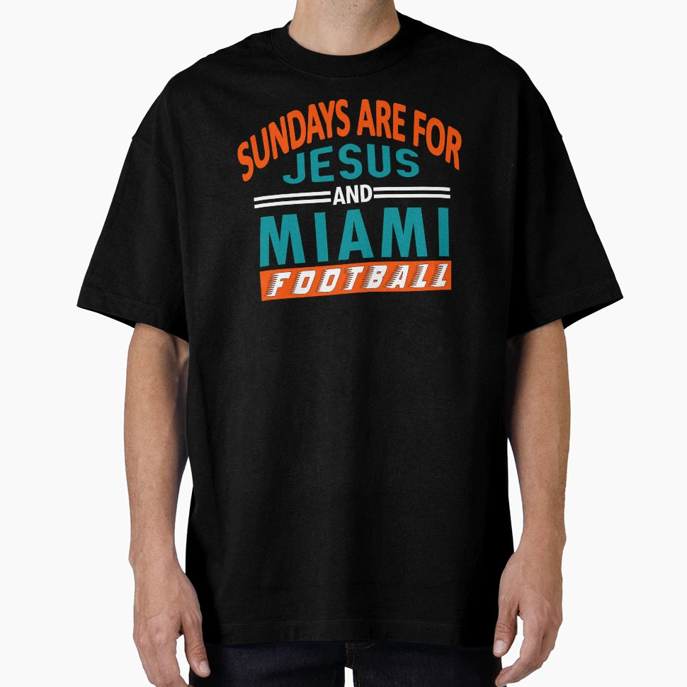 Miami Pro Football Fun Day Sunday T-Shirt - Novelty Apparel Men Women - T-Shirt, Sweatshirt, Hoodie