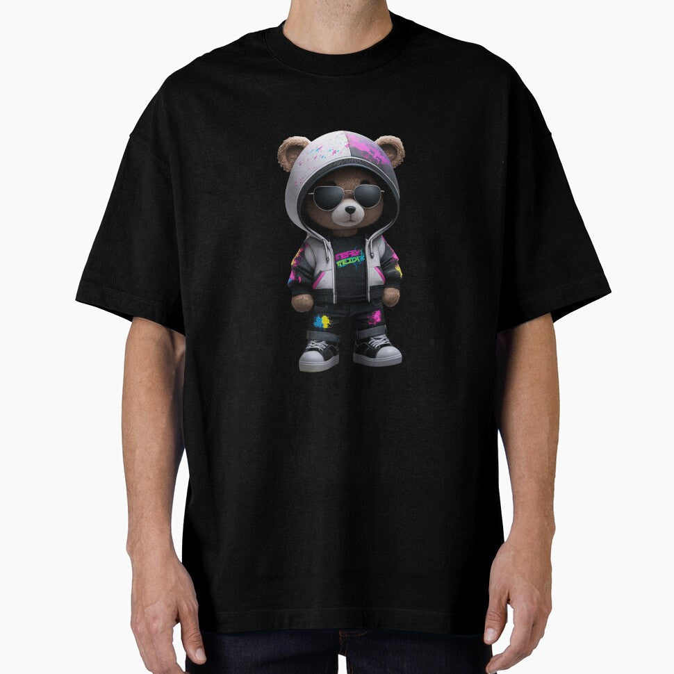 Urban Bear Outfit by RWT-Design - Adult & Kids T-Shirts, Sweatshirts & Hoodies apparel design preview 1