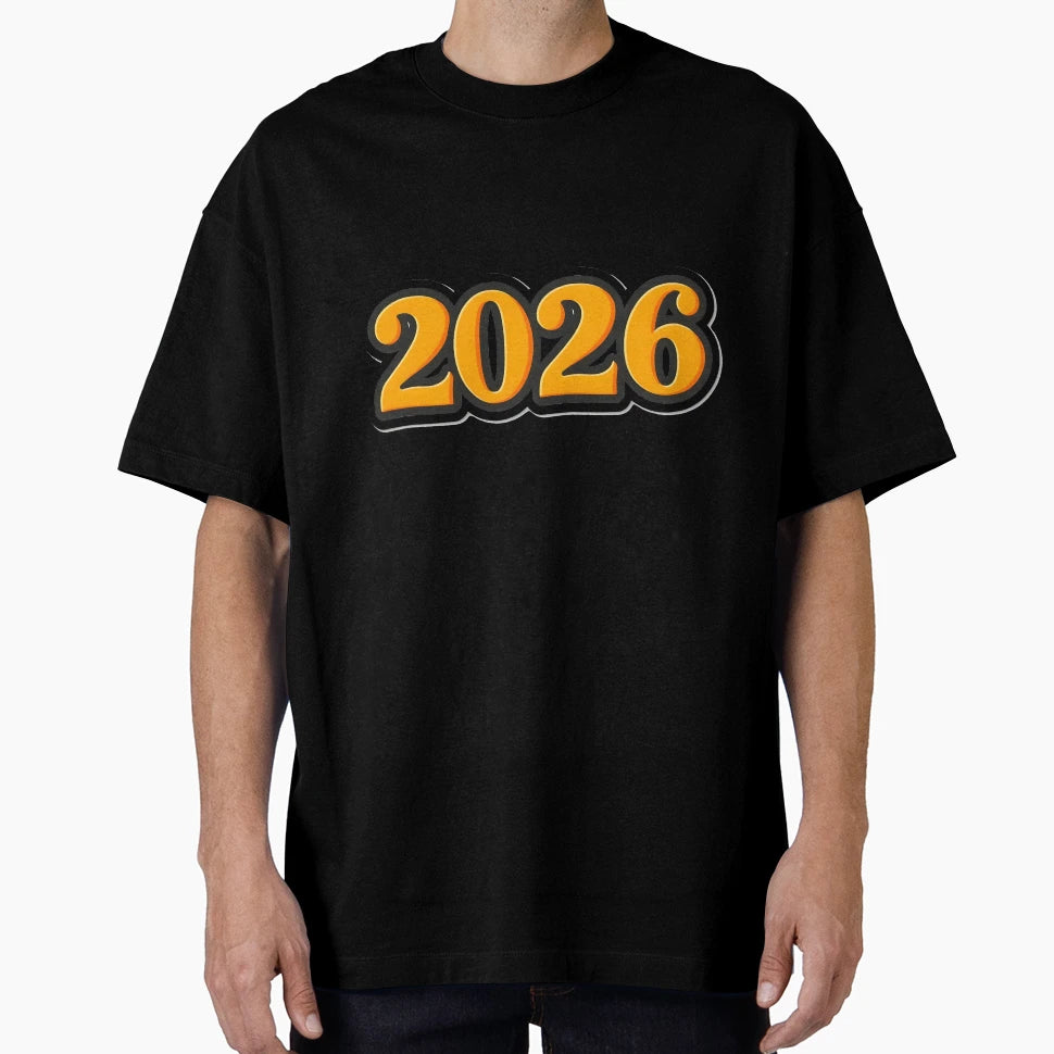New Year 2026 T-Shirt - Custom Art Print Unisex - T-Shirt, Sweatshirt, Hoodie