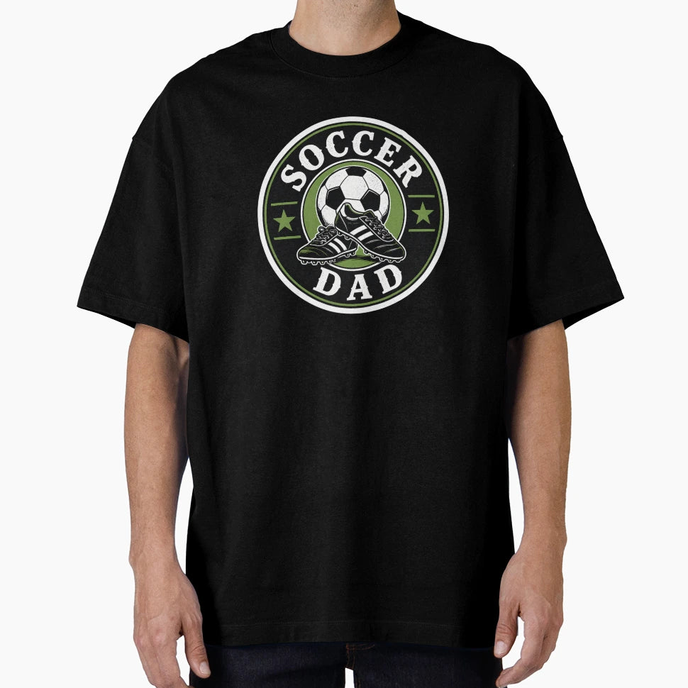 Soccer Dad Badge T-Shirt - Fun Novelty Design for Adults - T-Shirt, Sweatshirt, Hoodie
