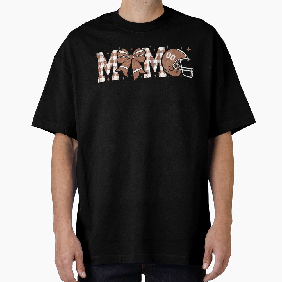 Football Mom Sports Mama Fan Parent Sweatshirt - Custom Art Print Unisex - T-Shirt, Sweatshirt, Hoodie