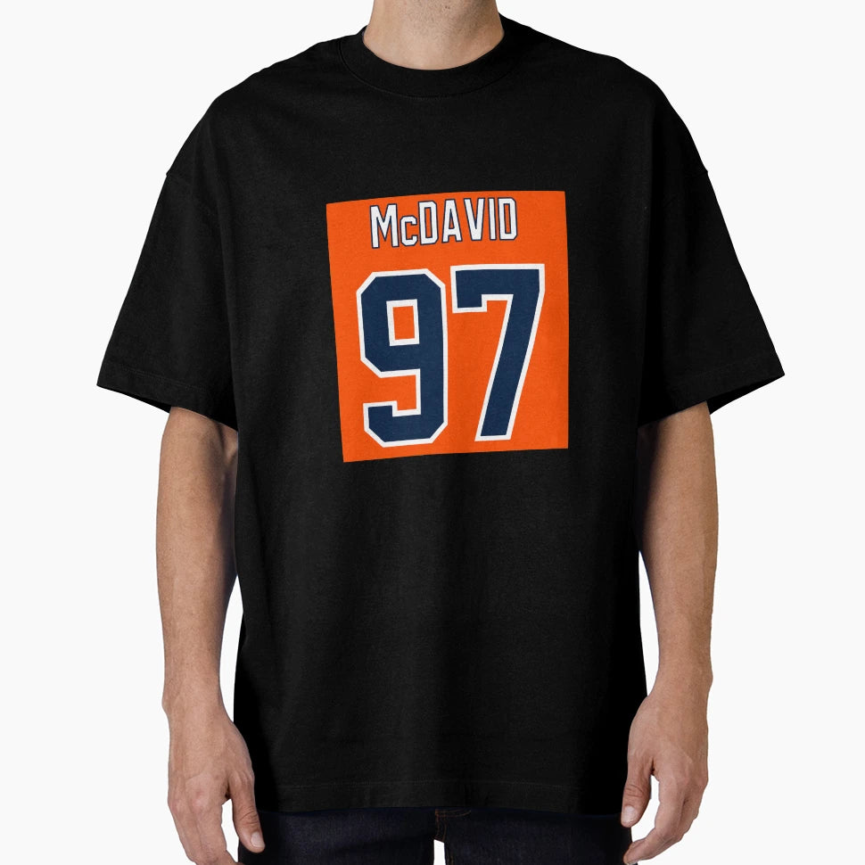 Connor Mcdavid T-Shirt - Custom Art Print for Adults - T-Shirt, Sweatshirt, Hoodie