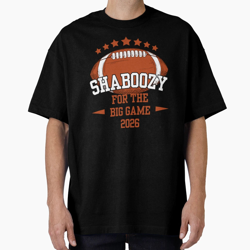 Shaboozy Big Game T-Shirt - Trendy Graphic Unisex - T-Shirt, Sweatshirt, Hoodie