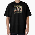 Football Dad Like Baseball Dad T-Shirt - Minimalist Print Unisex - T-Shirt, Sweatshirt, Hoodie