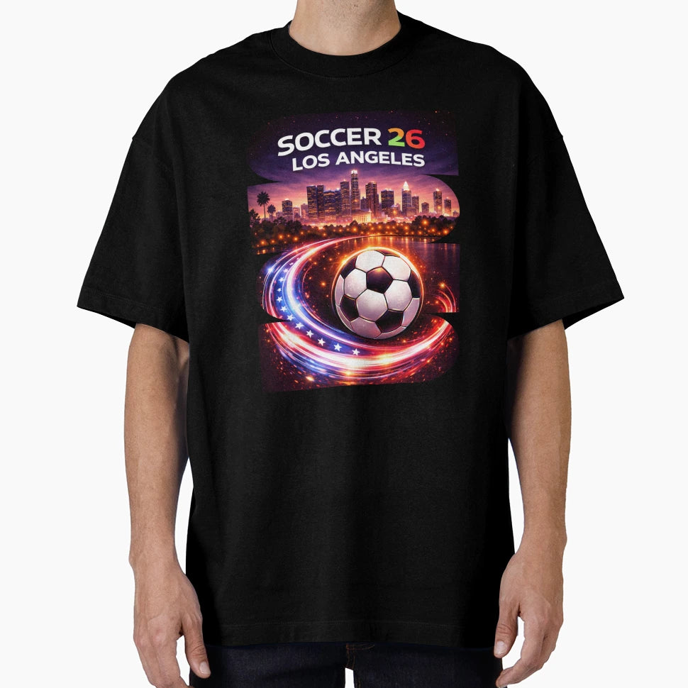 Los Angeles Soccer 2026 Soccer 26 Los T-Shirt - Minimalist Print Unisex - T-Shirt, Sweatshirt, Hoodie
