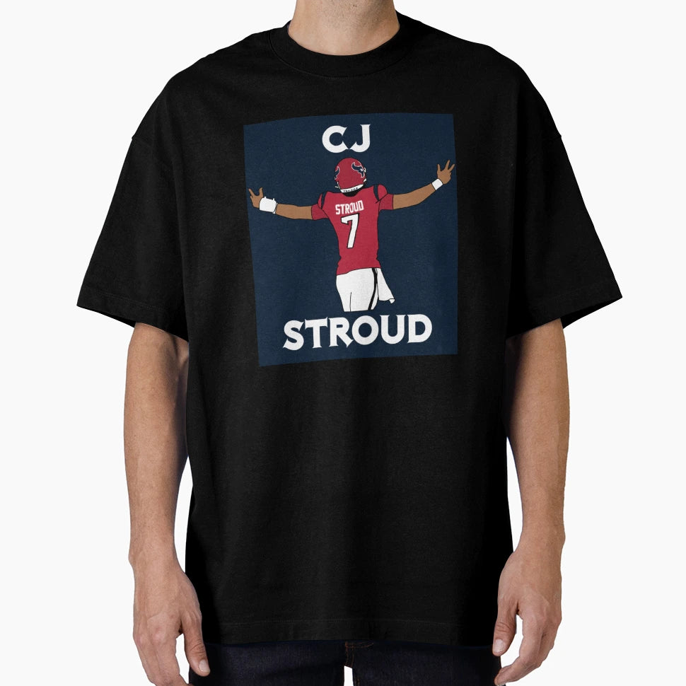 Cj Stroud Embracing Fans T-Shirt - Casual Everyday Wear for Adults - T-Shirt, Sweatshirt, Hoodie