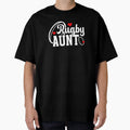 Rugby Aunt Heart Sports Family Support T-Shirt - Fun Novelty Design Unisex - T-Shirt, Sweatshirt, Hoodie