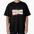Distressed Champion Word T-Shirt - Graphic Print Men Women - T-Shirt, Sweatshirt, Hoodie