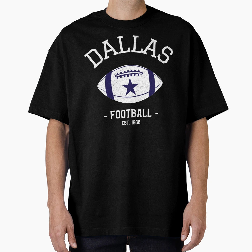 Dallas Football Sports Team Gift T-Shirt - Aesthetic Graphic Unisex - T-Shirt, Sweatshirt, Hoodie
