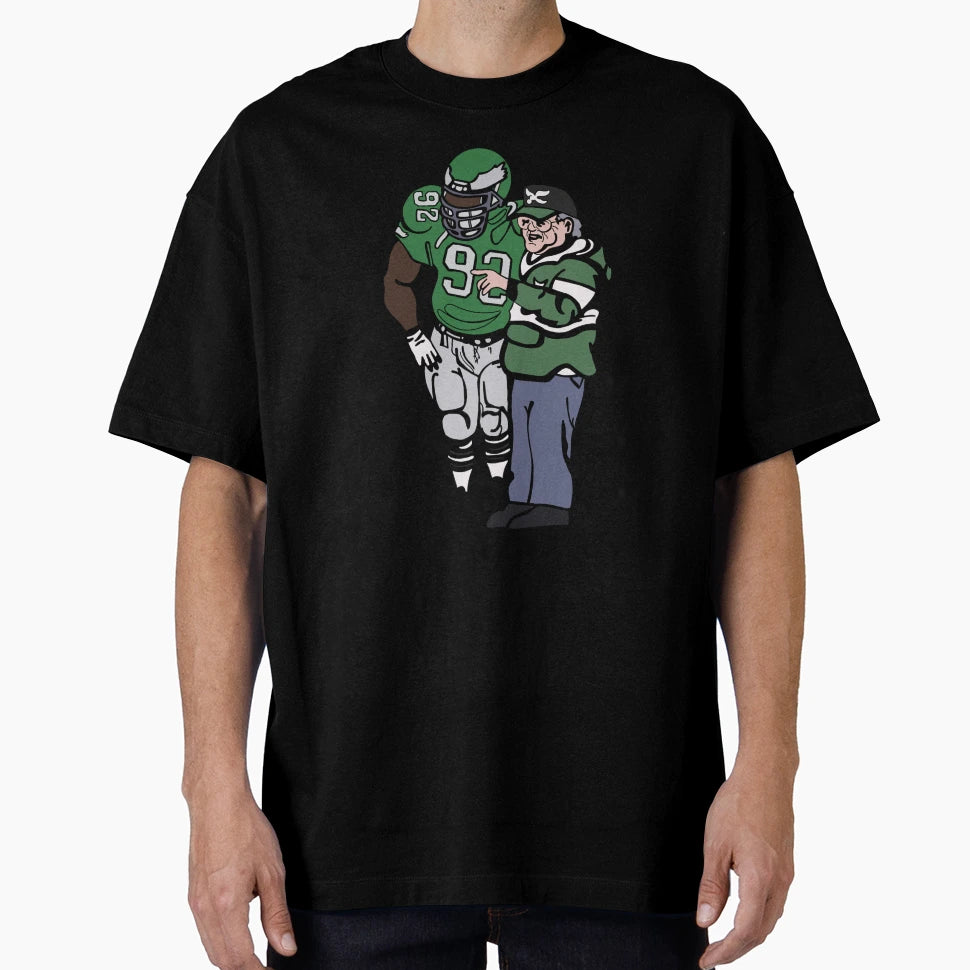 Reggie White Buddy Ryan T-Shirt - Custom Art Print Unisex - T-Shirt, Sweatshirt, Hoodie
