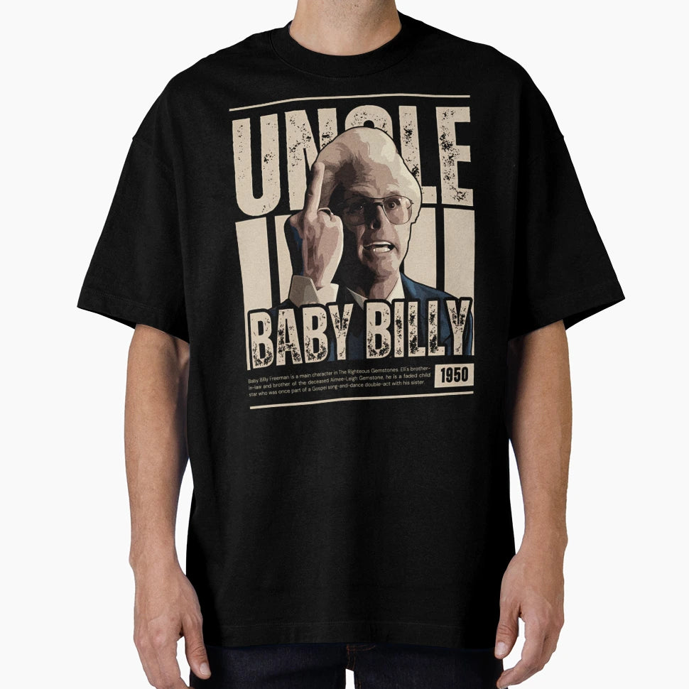 Uncle Billy Uncle Billy Uncle Billy T-Shirt - Minimalist Print for Adults - T-Shirt, Sweatshirt, Hoodie