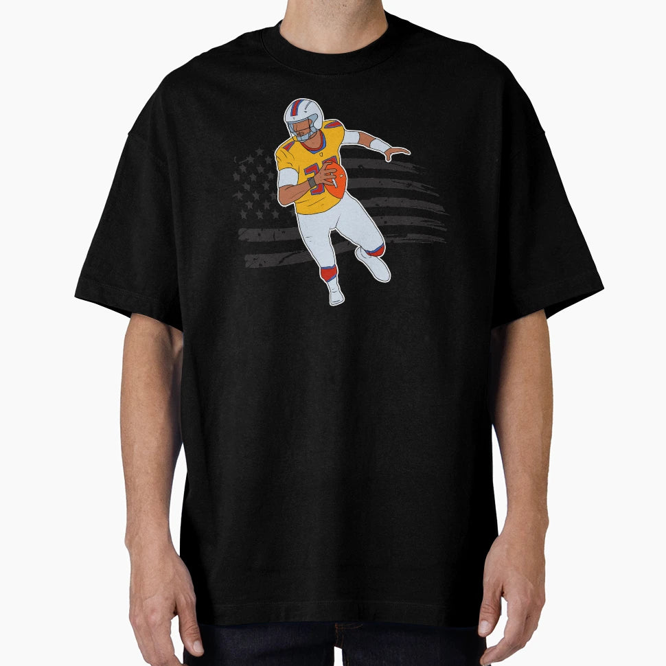 American Football Funny T-Shirt - Minimalist Print Unisex - T-Shirt, Sweatshirt, Hoodie