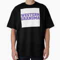 Western University Grandma T-Shirt - Custom Art Print Unisex - T-Shirt, Sweatshirt, Hoodie