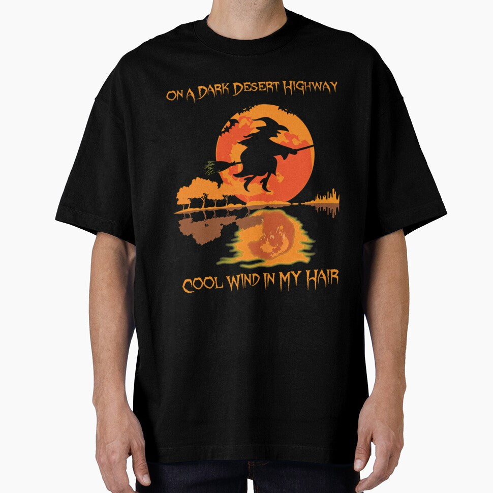 Halloween On A Dark Desert Highway Cool Wind In My - Adult & Kids T-Shirts, Sweatshirts & Hoodies apparel design preview 1