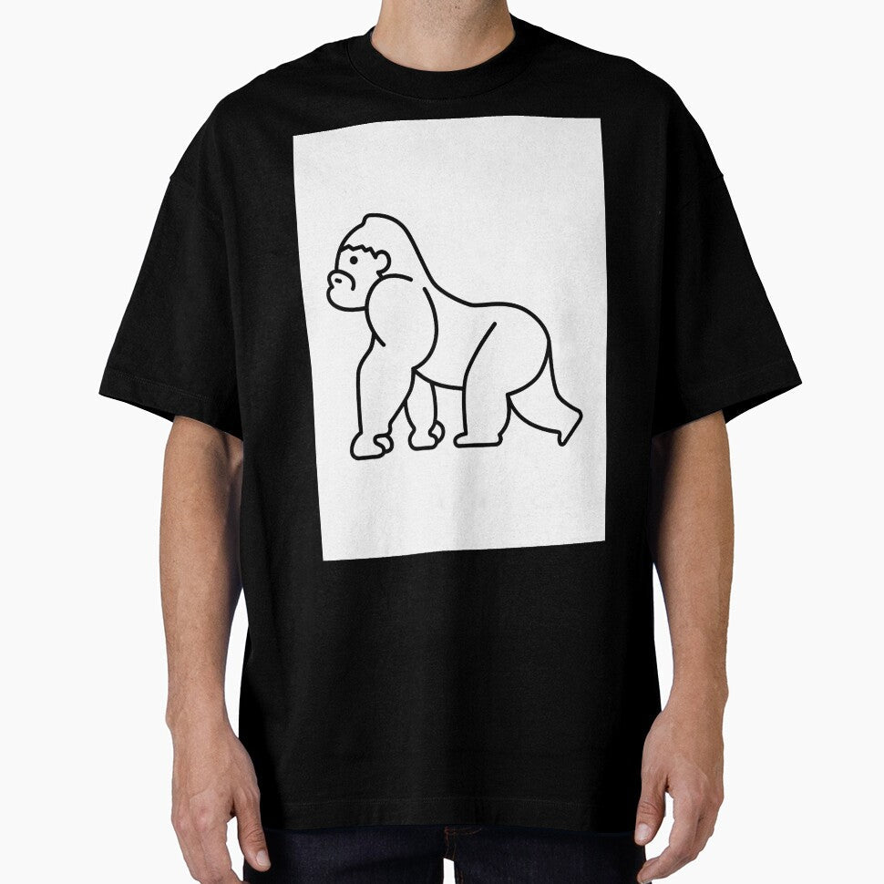 Gorillas by chicandsleek - Adult & Kids T-Shirts, Sweatshirts & Hoodies apparel design preview 1