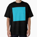 Plain Solid Color Cyan Blue 1 by mimihuang creations - Adult & Kids T-Shirts, Sweatshirts & Hoodies apparel design preview 1