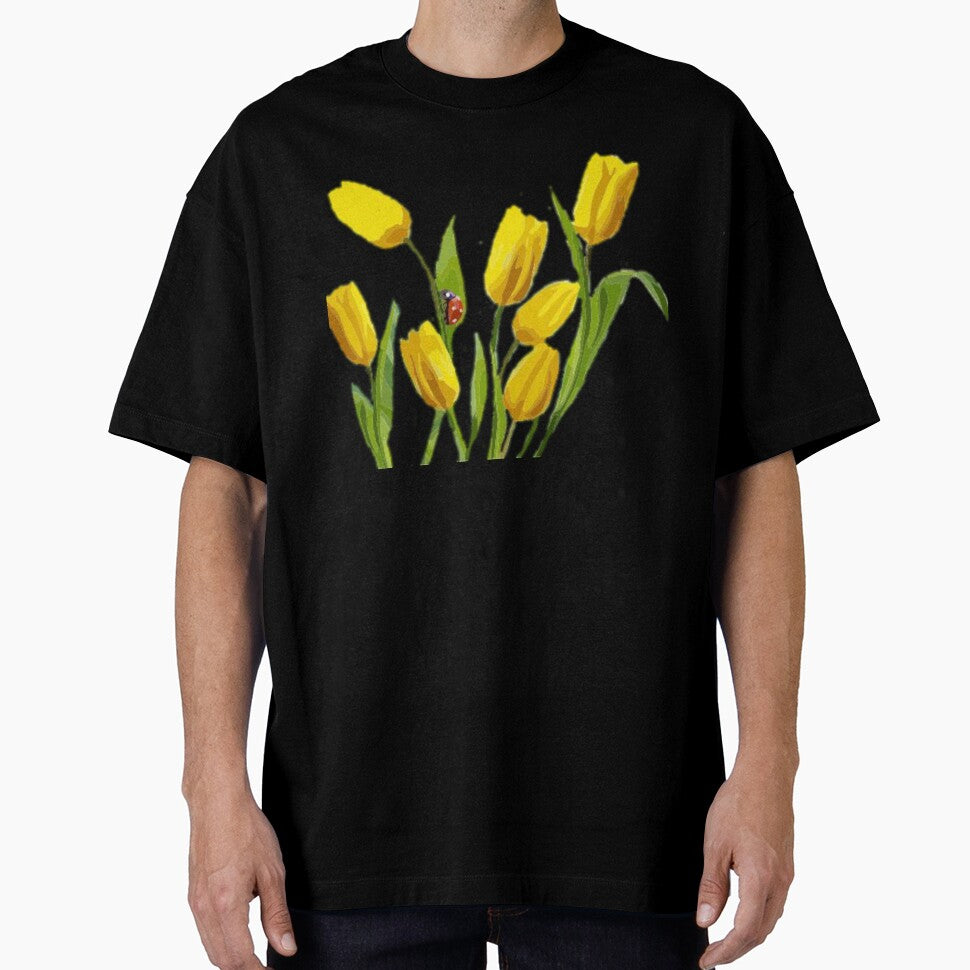 Yellow flowers Friendship proposal by Simmikreative - Adult & Kids T-Shirts, Sweatshirts & Hoodies apparel design preview 1