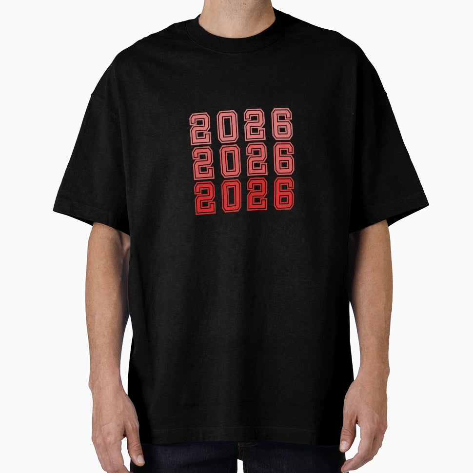 2026 Red T-Shirt - Fun Novelty Design for Adults - T-Shirt, Sweatshirt, Hoodie