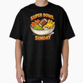 Super Bowl Food Lover Funny Game Day T-Shirt - Aesthetic Graphic Men Women - T-Shirt, Sweatshirt, Hoodie