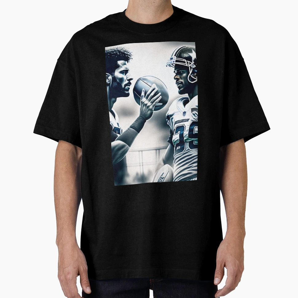 Football Match T-Shirt - Minimalist Print Unisex - T-Shirt, Sweatshirt, Hoodie
