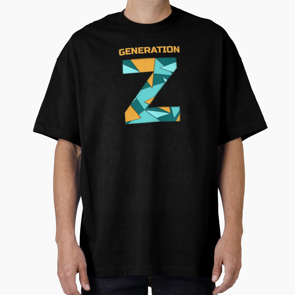 Generation Z Young And Yellow T-Shirt - Casual Everyday Wear Unisex - T-Shirt, Sweatshirt, Hoodie
