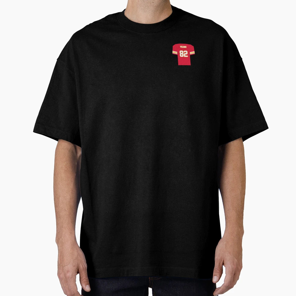Deon Yelder Chiefs Jersey T-Shirt - Custom Art Print for Adults - T-Shirt, Sweatshirt, Hoodie