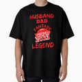 Husband Dad Fantasy Football Legend T-Shirt - Custom Art Print for Adults - T-Shirt, Sweatshirt, Hoodie
