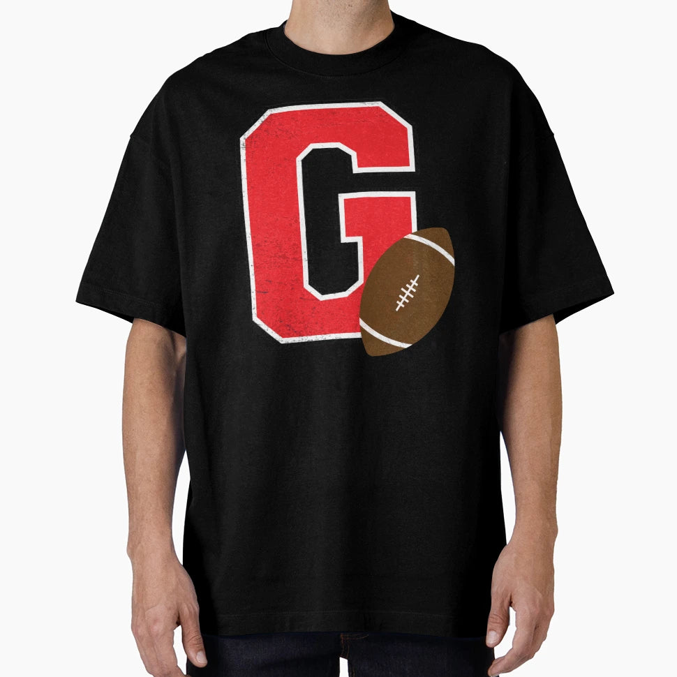 G Football T-Shirt - Fun Novelty Design for Adults - T-Shirt, Sweatshirt, Hoodie