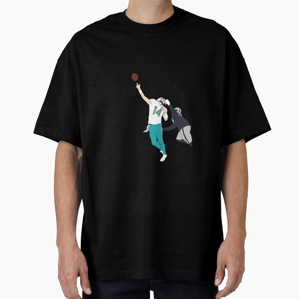 Miami Dolphins Ryan Fitzpatrick T-Shirt - Custom Art Print Men Women - T-Shirt, Sweatshirt, Hoodie