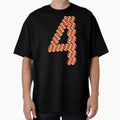 Player Number 4 Four American T-Shirt - Casual Everyday Wear for Adults - T-Shirt, Sweatshirt, Hoodie