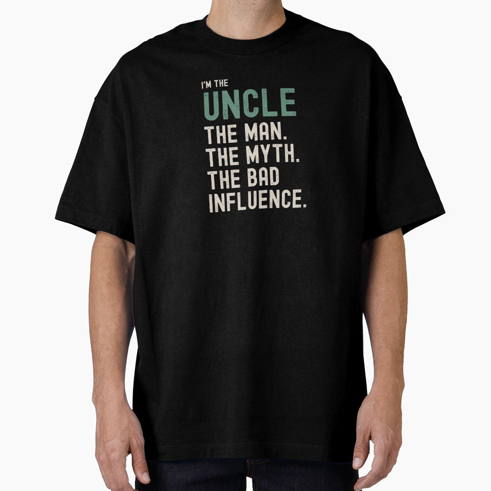 Uncle Myth Bad Influence T-Shirt - Aesthetic Graphic Unisex - T-Shirt, Sweatshirt, Hoodie