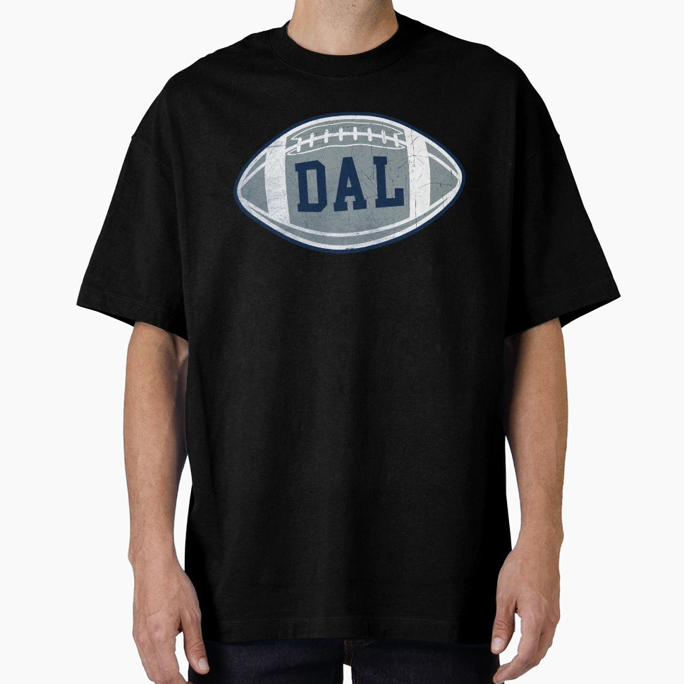 Dallas Throwback Football T-Shirt - Fun Novelty Design Unisex - T-Shirt, Sweatshirt, Hoodie