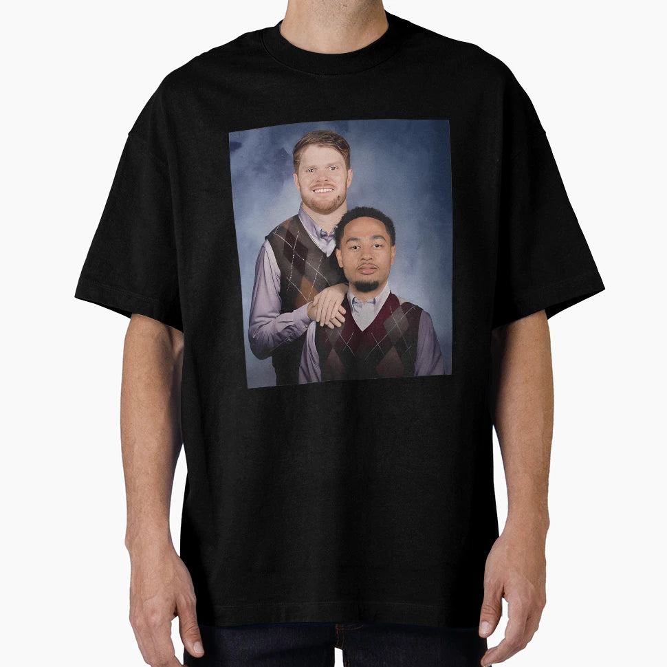 Sam Darnold Jaxon Smith Njigba Football T-Shirt - Unique Graphic Men Women - T-Shirt, Sweatshirt, Hoodie