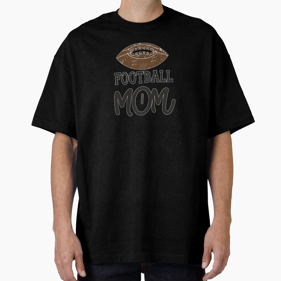 Football Mom T-Shirt - Trendy Graphic for Adults - T-Shirt, Sweatshirt, Hoodie