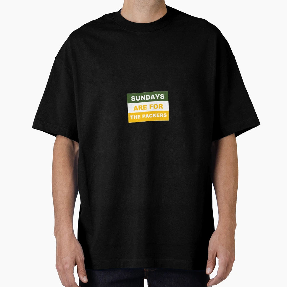 Sundays Are Packers T-Shirt - Trendy Graphic Men Women - T-Shirt, Sweatshirt, Hoodie