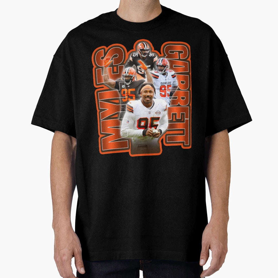 MG Cleveland Football Star Artwork T-Shirt - Fun Novelty Design Men Women - T-Shirt, Sweatshirt, Hoodie