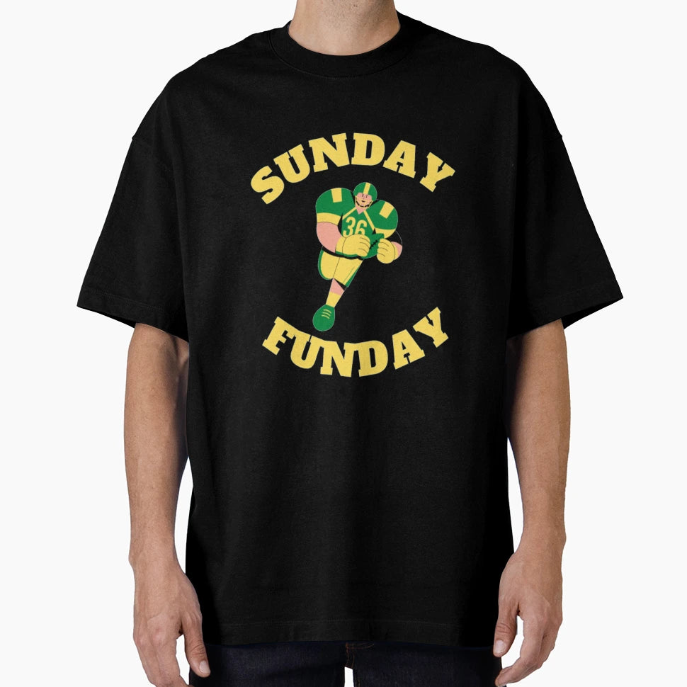 Sunday Funday T-Shirt - Minimalist Print for Adults - T-Shirt, Sweatshirt, Hoodie