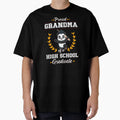 Proud Grandma High School Graduate T-Shirt - Minimalist Print for Adults - T-Shirt, Sweatshirt, Hoodie