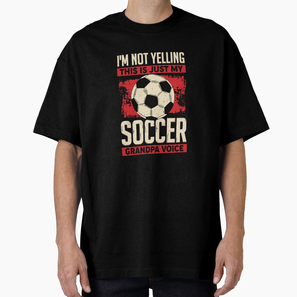 Funny Soccer Grandpa Grandfather Gift T-Shirt - Unique Graphic Men Women - T-Shirt, Sweatshirt, Hoodie