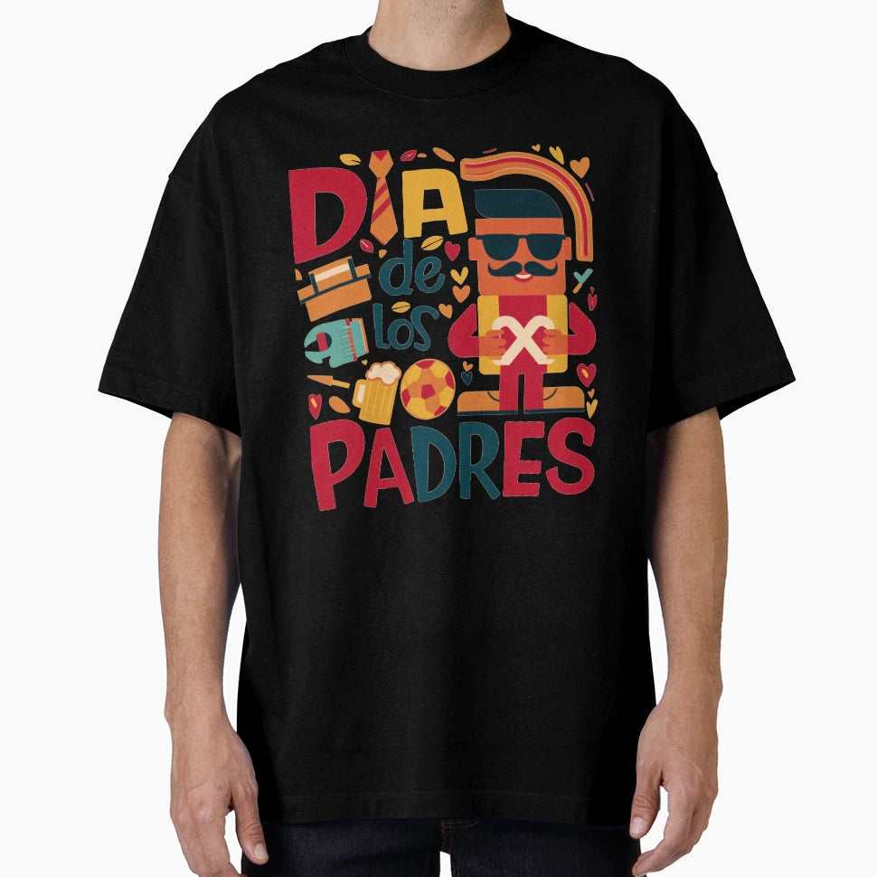 Dia De Los Padres T-Shirt - Casual Everyday Wear for Adults - T-Shirt, Sweatshirt, Hoodie