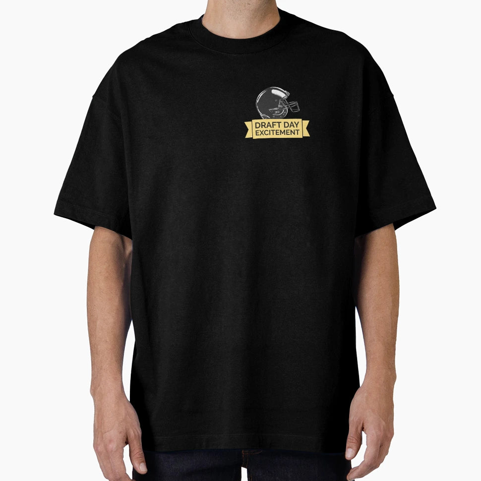 Draft Day Excitement T-Shirt - Custom Art Print Men Women - T-Shirt, Sweatshirt, Hoodie