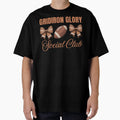 Gridiron Glory Social Club Football T-Shirt - Minimalist Print Men Women - T-Shirt, Sweatshirt, Hoodie